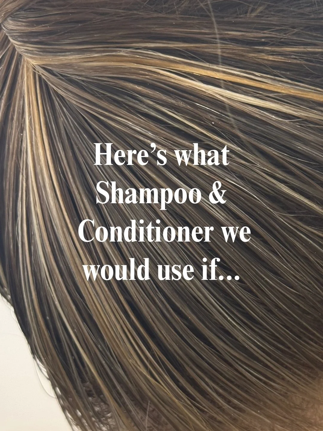 Here&rsquo;s what shampoo and conditioner we would use if&hellip;

* oily scalp + dry ends 
* hair loss 
* sensitive scalp
* chemical damage 
* fine hair 
* colour treated

No matter your hair needs, we have you covered 🌙

#hairtips #haircare #hairr