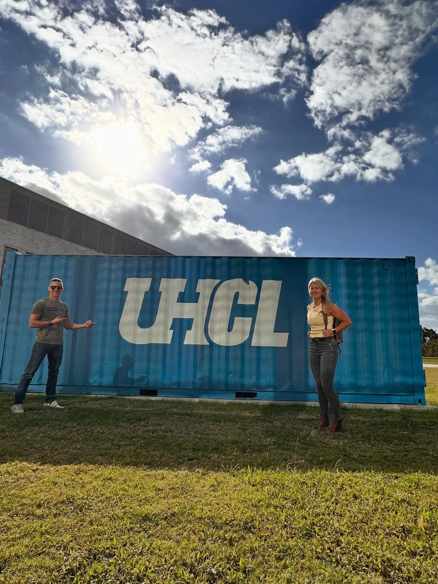 Any guesses what university we graduated from!?

It was cool to be back at our Alma mater this week and record a very exciting podcast with a guy who&rsquo;s full of more knowledge &amp; experience than could fit into this shipping container. Stay tu