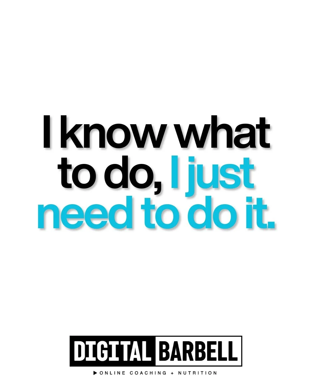 &ldquo;I know what to do&hellip; I just need to do it.&rdquo;

You&rsquo;ve said this too, right?

You know what to eat&hellip;
 
You do it for a few days&hellip; maybe even a couple weeks&hellip;

Then life gets real:

&bull; Work runs long 
&bull; 