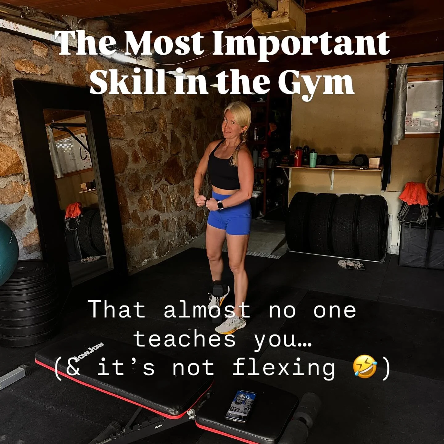 The Most Important Skill in the Gym
That almost no one teaches you&hellip;

👉How to pick the right weights 

👊This one skill can 10x your results without longer workouts.