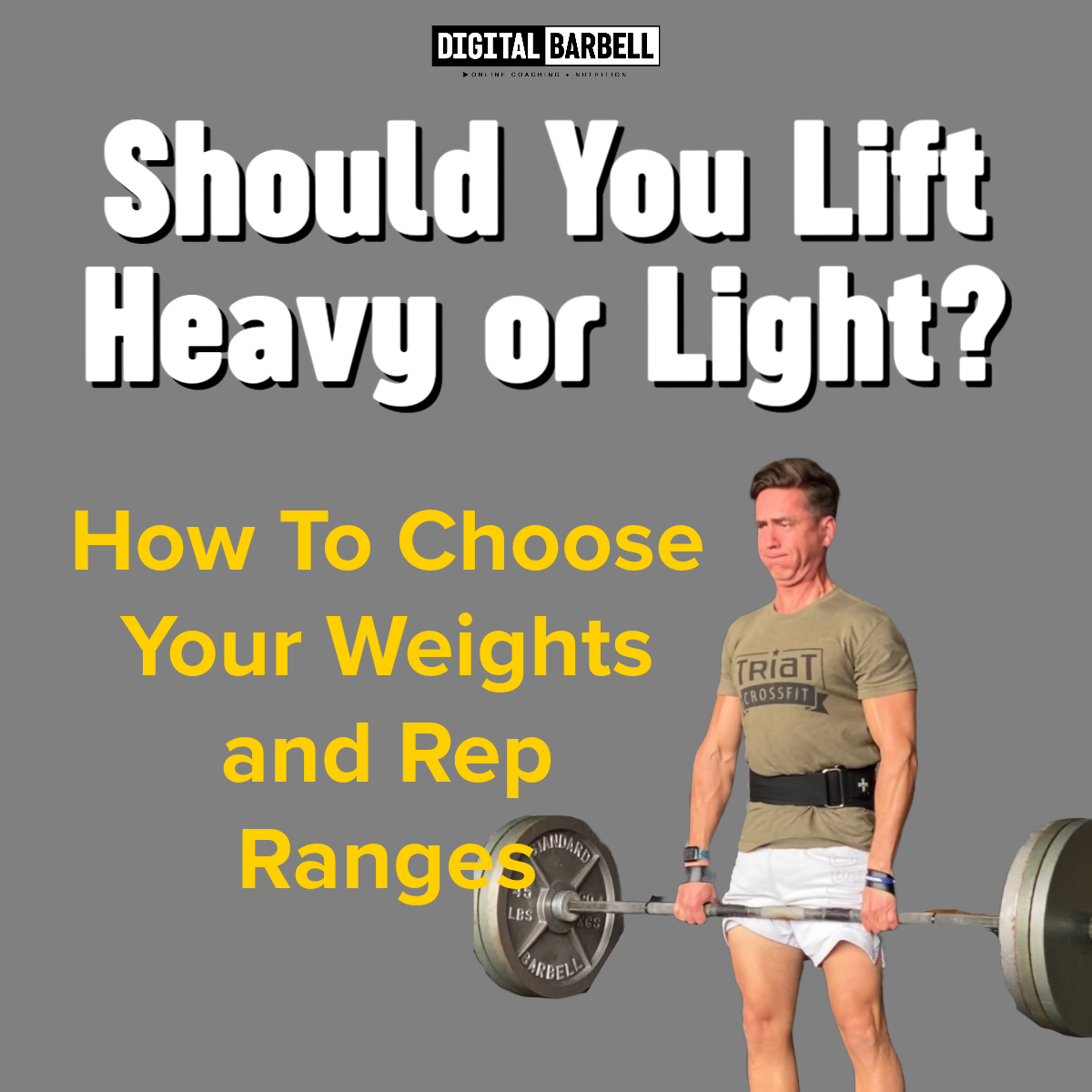 Should You Lift Light Weights For More Reps, or Heavy Weights For Less