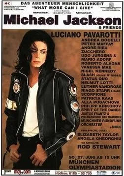 Michael Jackson 'What More Can I give' Concert