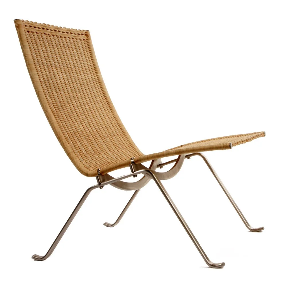 PK22 Chair. A pair in leather on 1st Dibs.