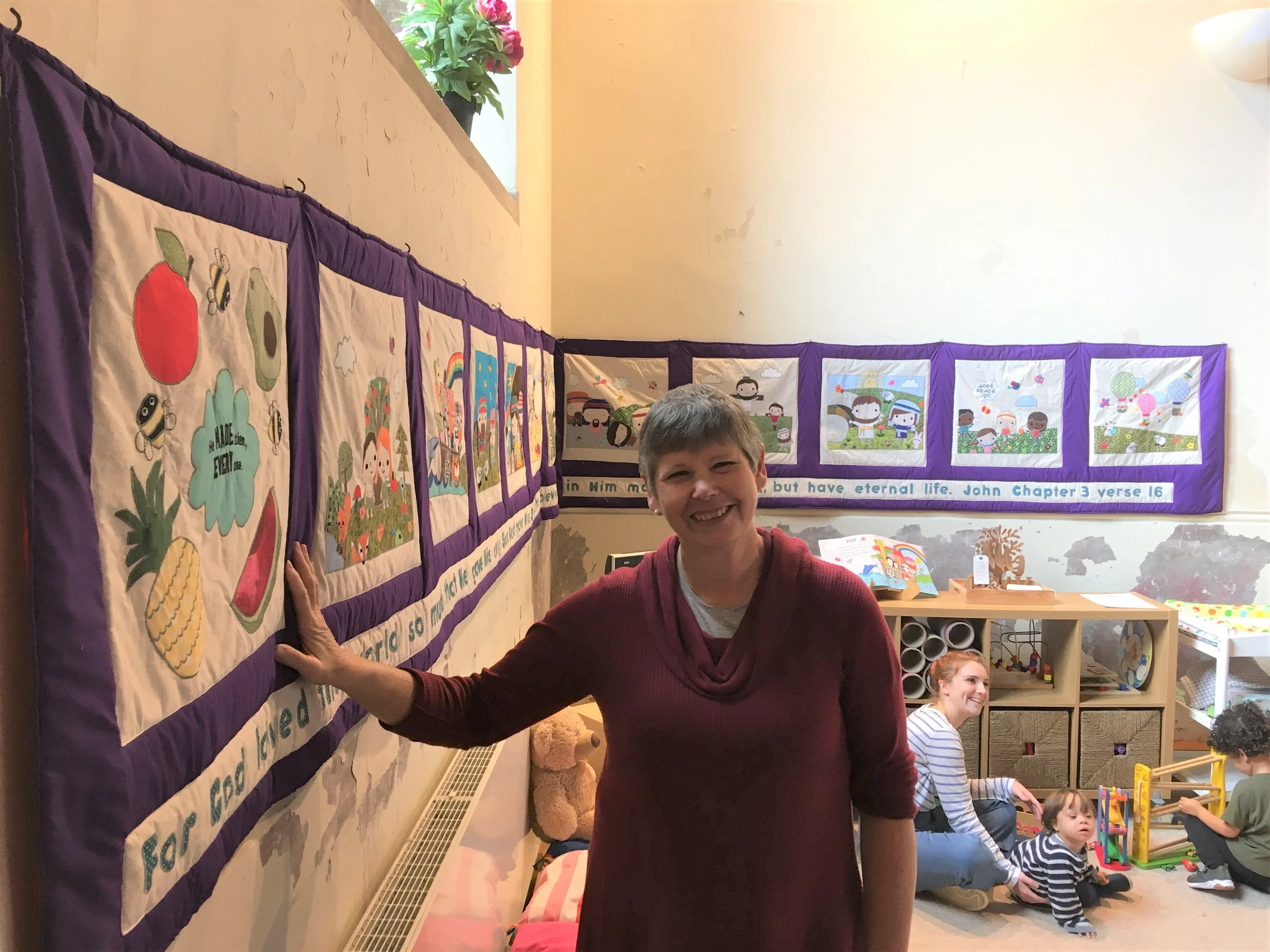 Modern-day Tapestry created in Peasedown St John