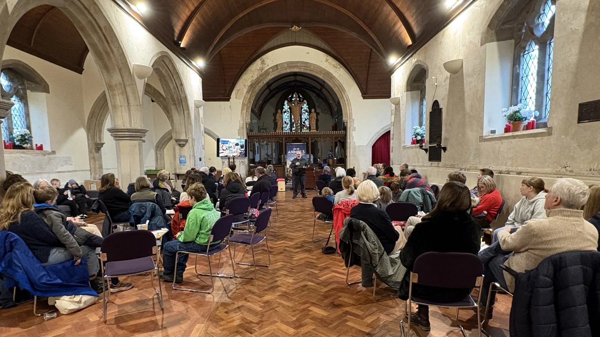 A wonderful time of worship together