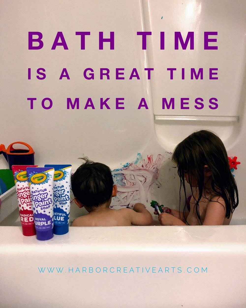 Bath Time / Art Time — Harbor Creative Arts