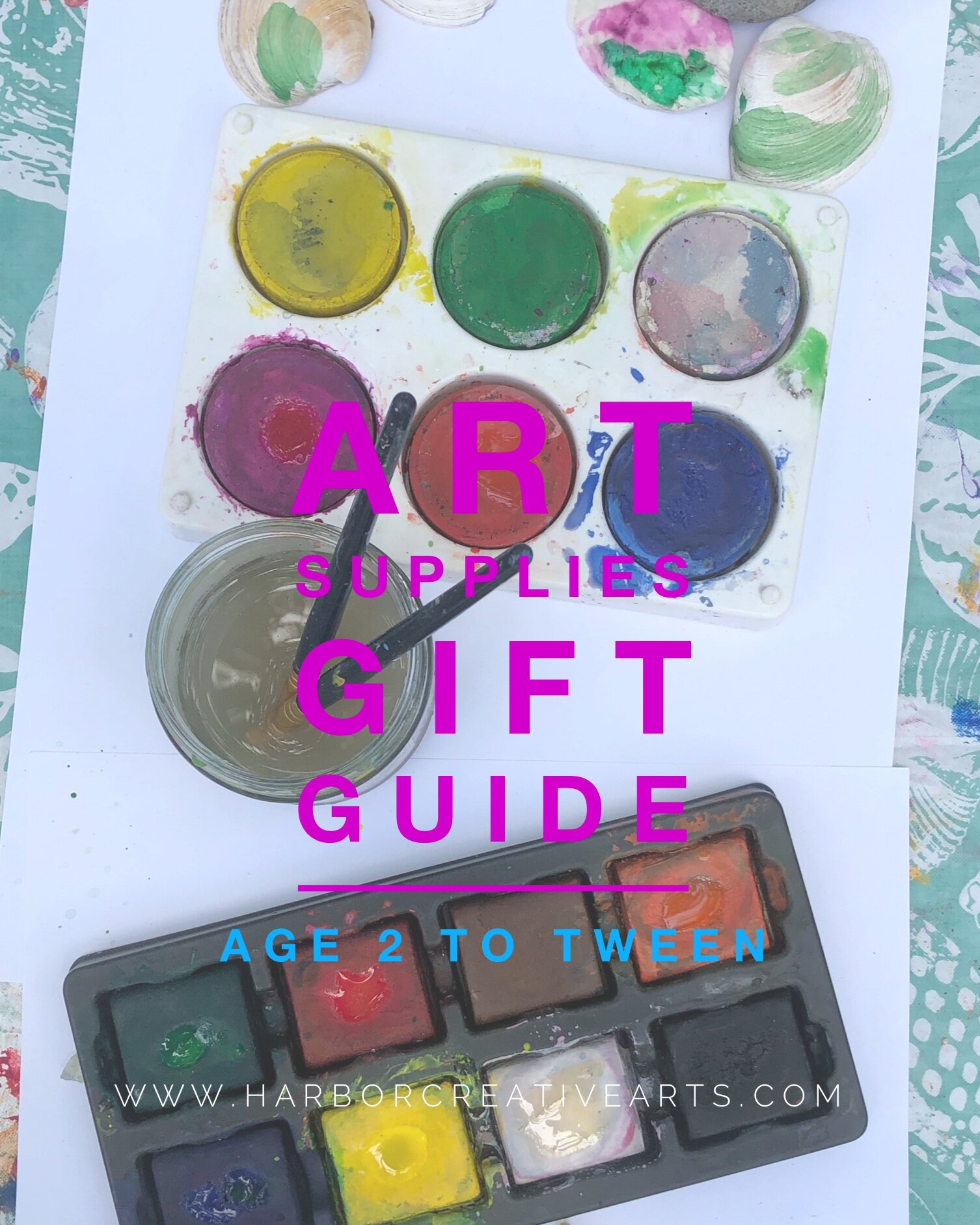 Free Kids' Art Material Guides