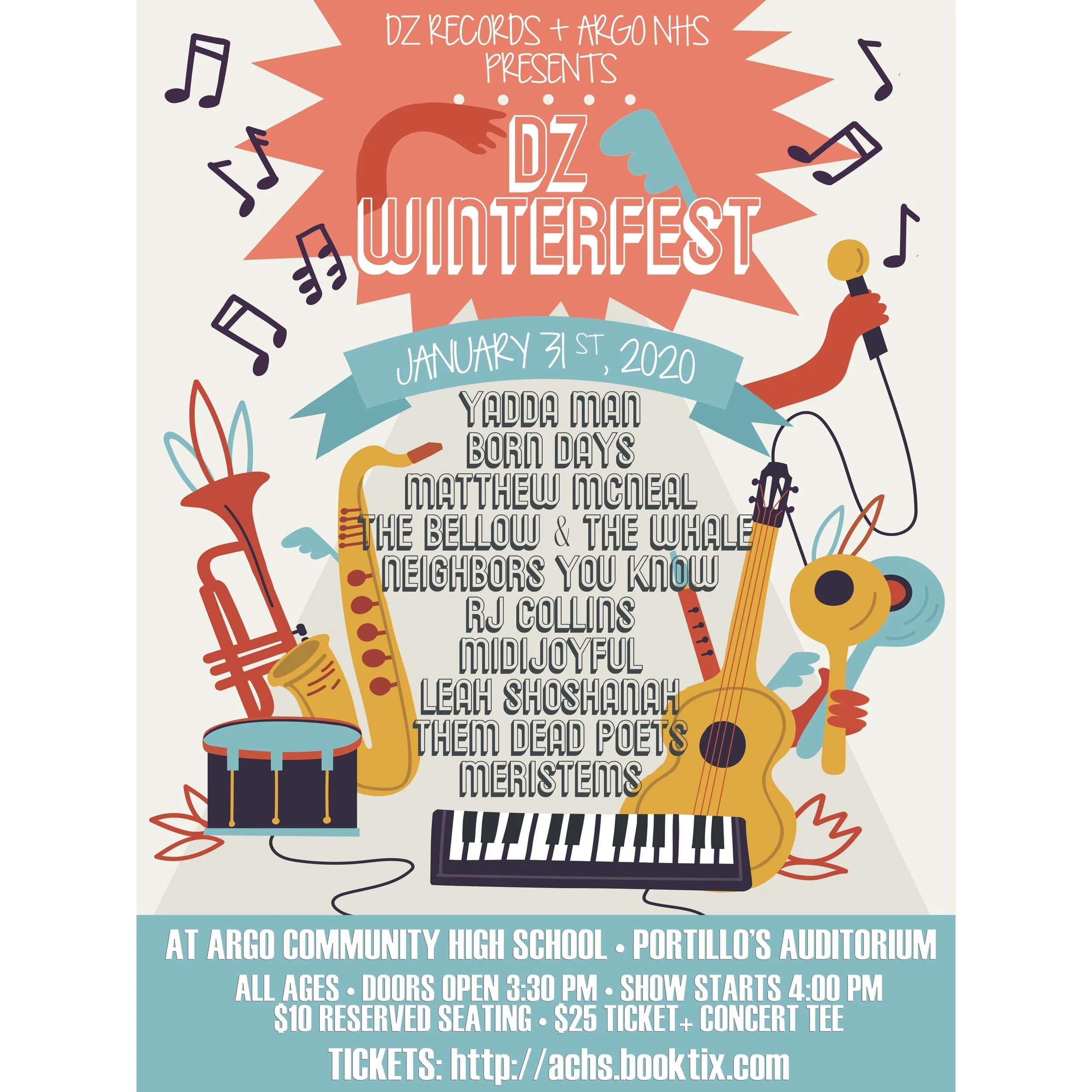 Matthew McNeal to play Chicago's DZ Winter Fest