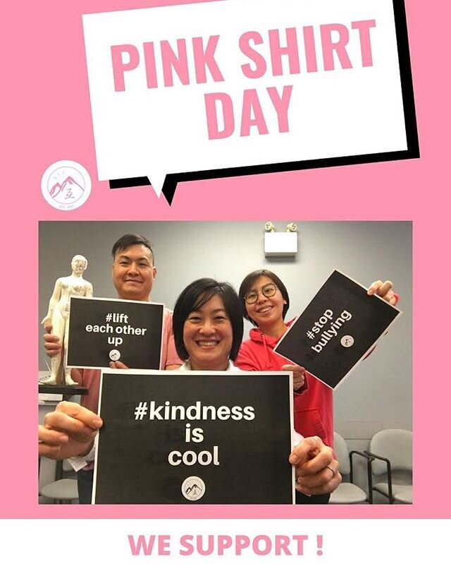 Bullying is a major problem in our schools, workplaces, homes, and over the Internet. Each year on #PinkShirtDay, by wearing pink, we symbolize the importance of standing up and speaking out against bullying. Let's choose kindness and #LiftEachOtherU