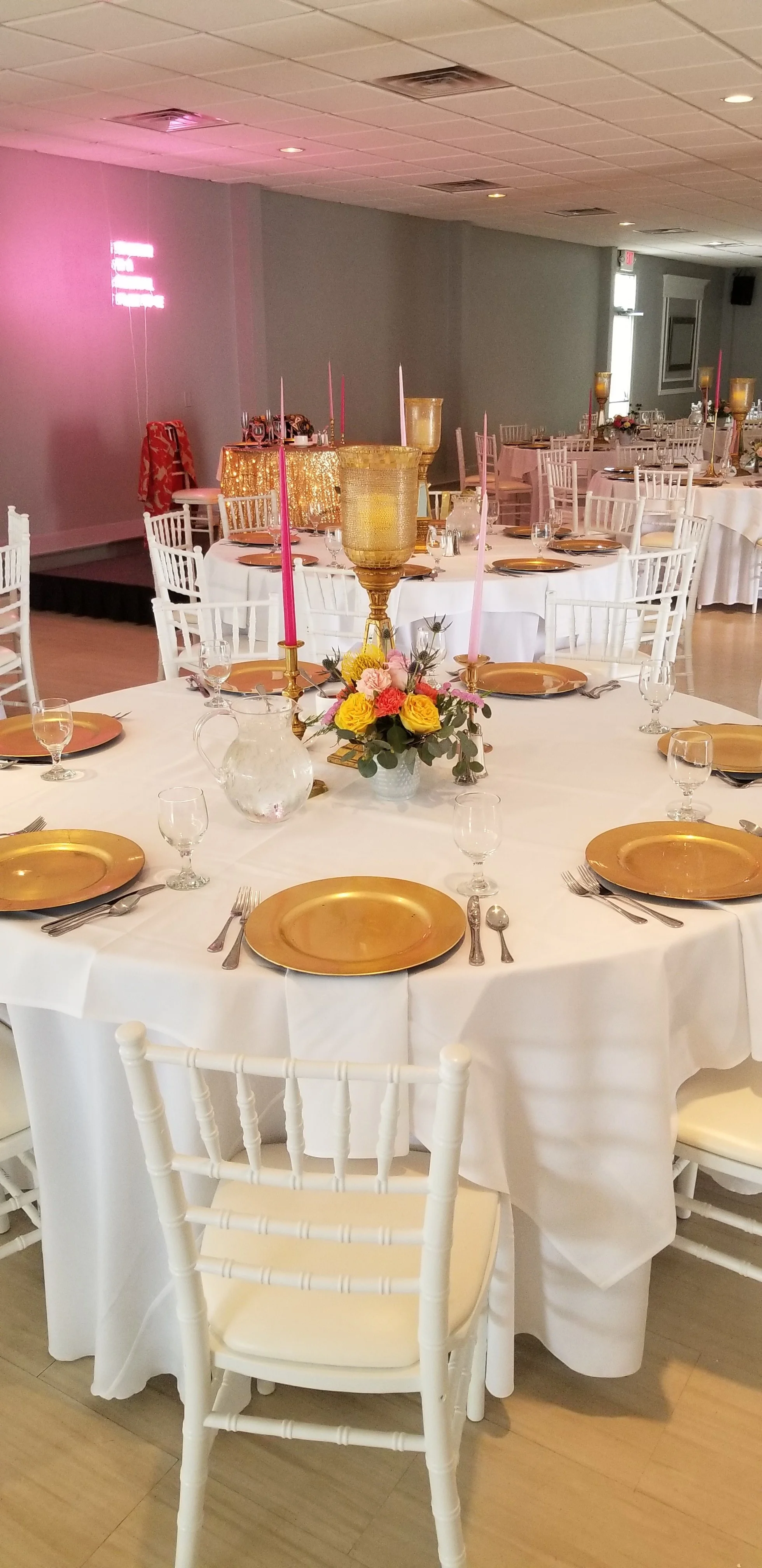 Lily Reception Package — The Atrium