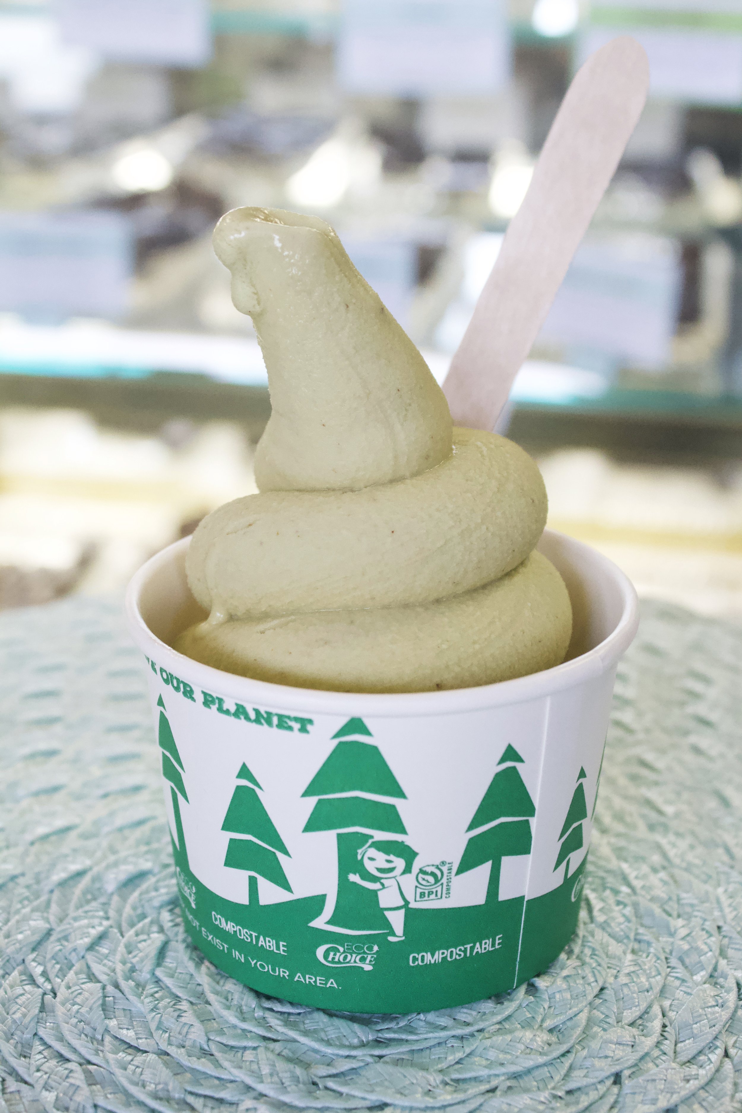 Pistachio Soft-Serve