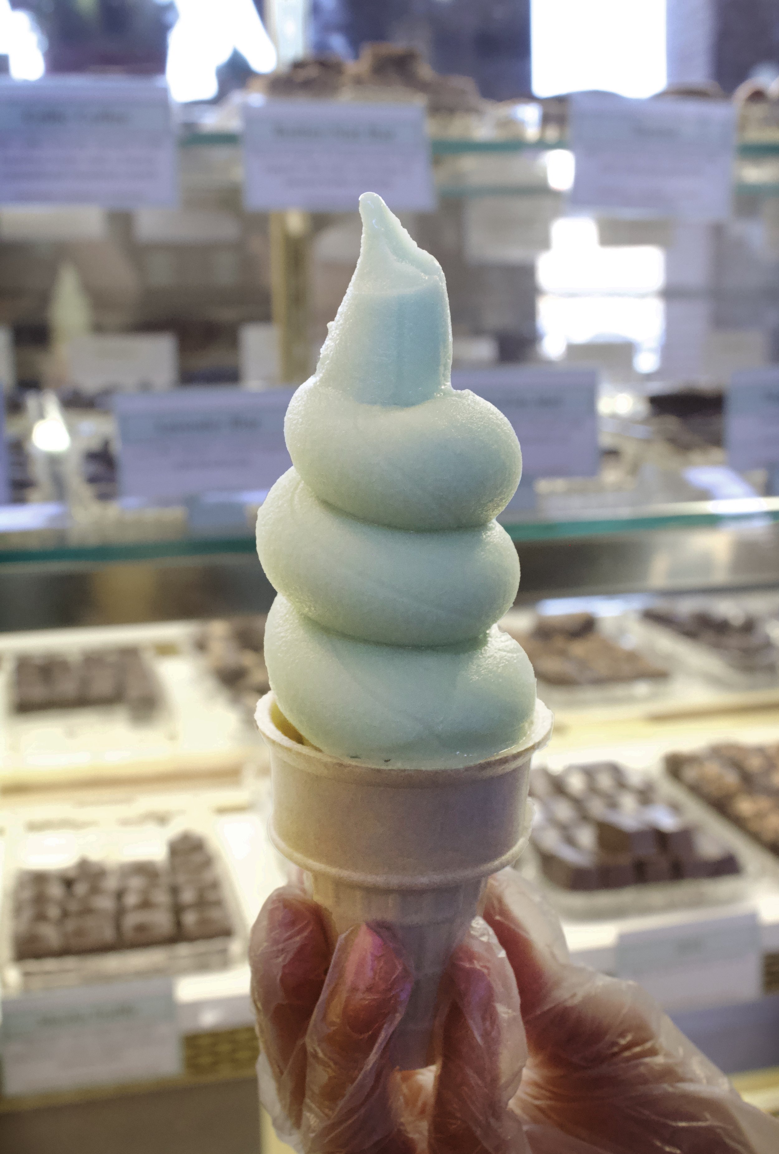 Creme de Mint Soft-Serve