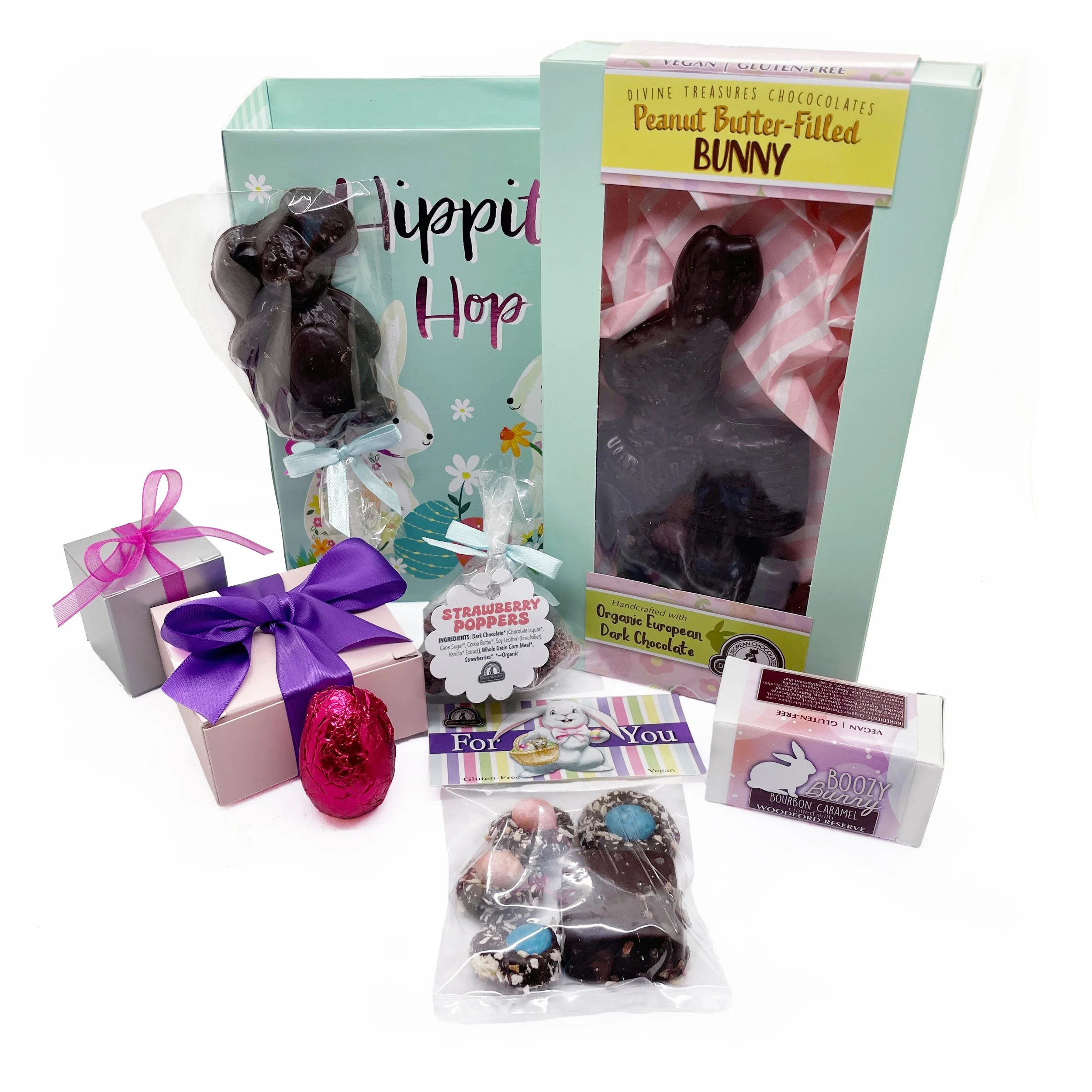 Bunny Hoppin' Bundle Bag — Divine Treasures Chocolates
