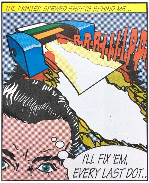 Clive Holloway illustration 1996