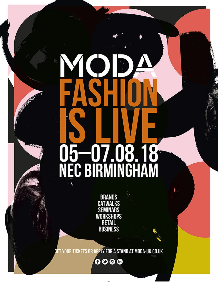 Clive Holloway Moda graphic