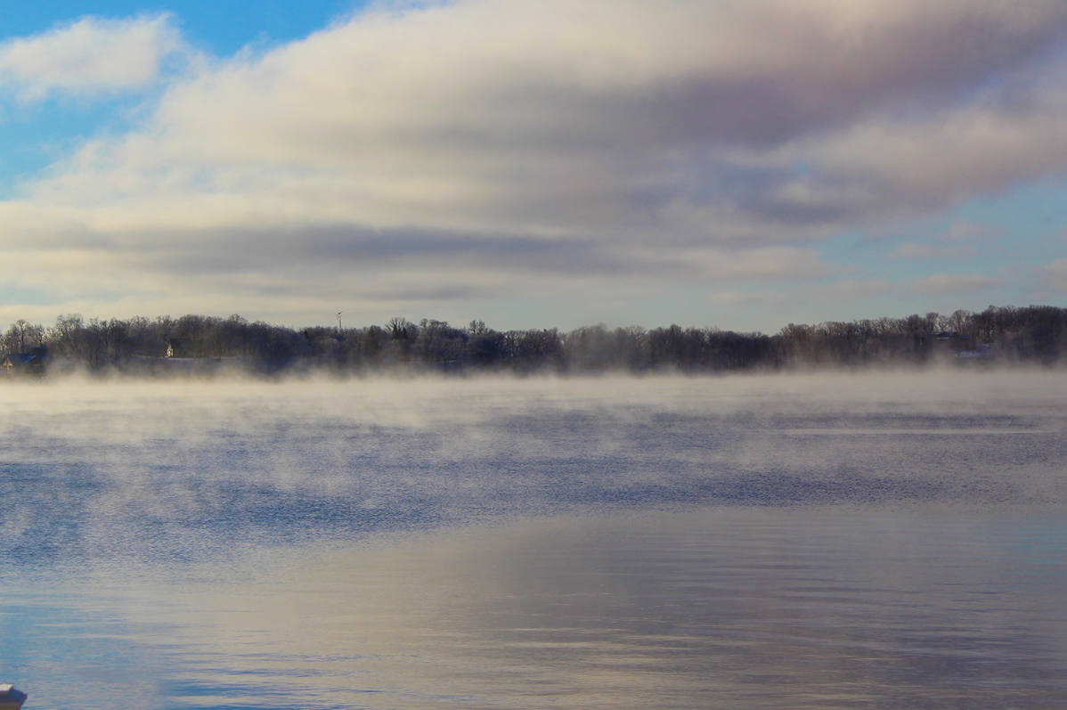 North and South facing lake homes