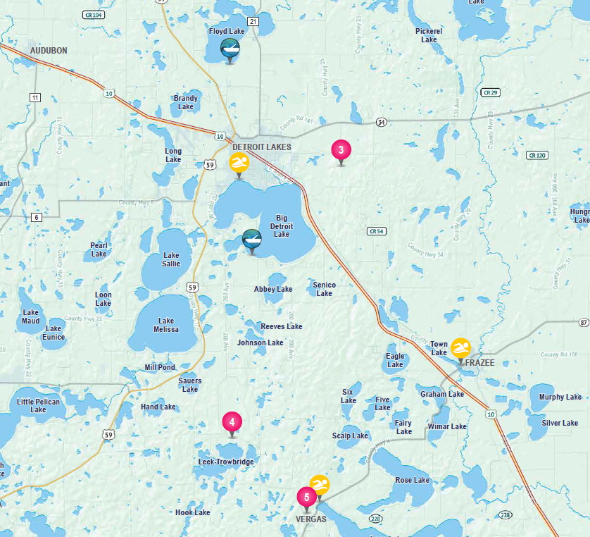 NEW Lakes Country Map out!