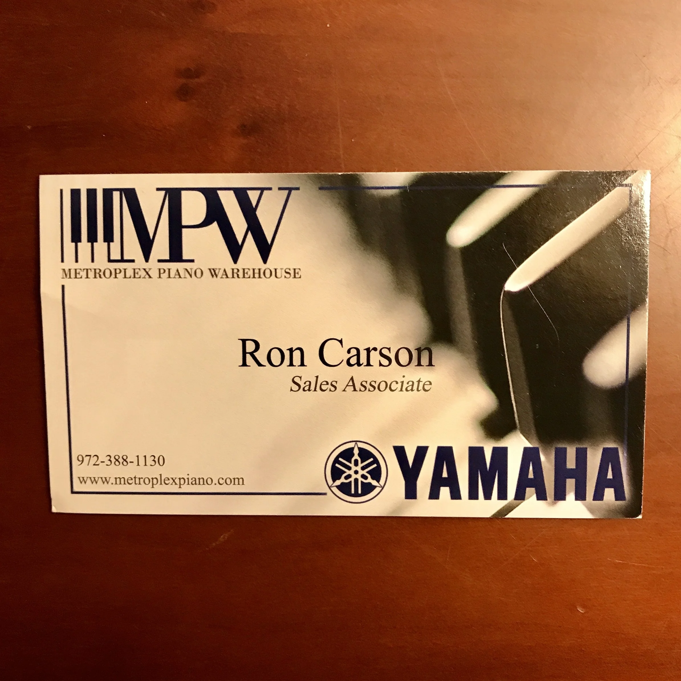 Buying a Piano - DALLAS