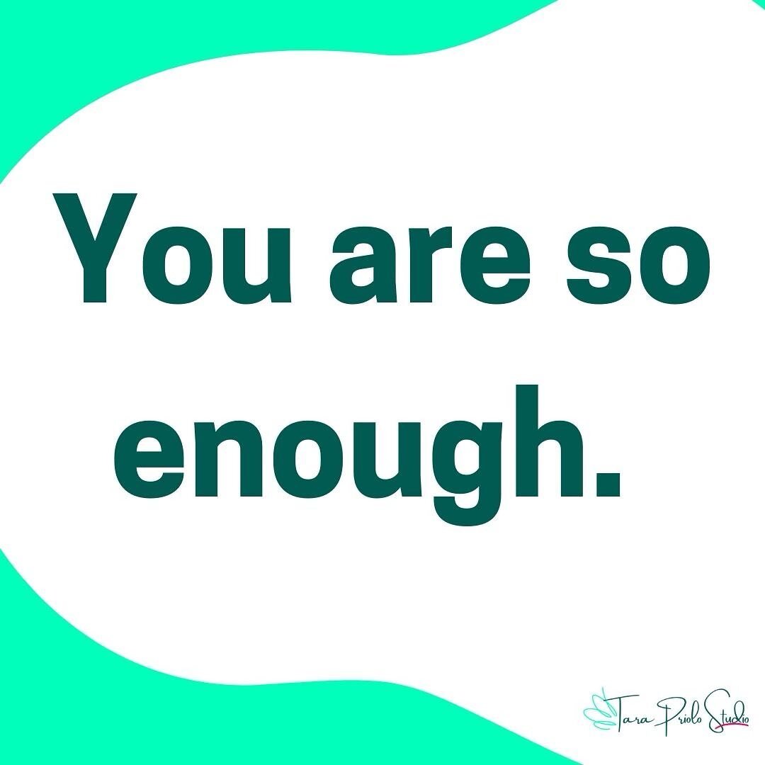 Popular Opinion: You are so enough.🔥

More popular opinions:

✨You are your superpower.✨
✨You are powerful.✨
✨You have a voice and a platform.✨

Ok ok. I know. You're reading these, but the better question is...

🚨Are you believing them, unconditio
