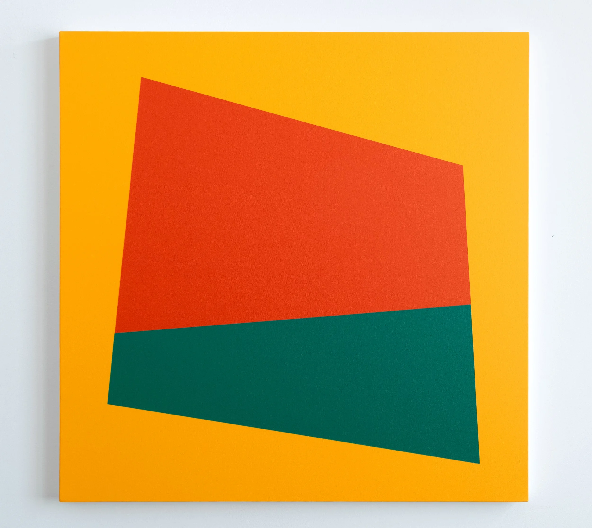 On and On, 2024, acrylic on canvas, 40 x 40 inches