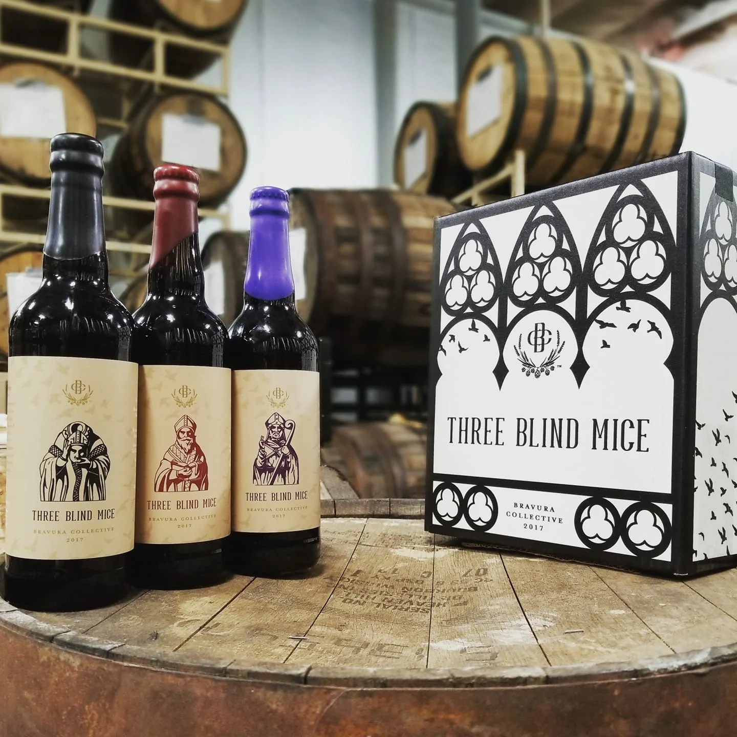  Three Blind Mice in application. Photo provided by Bravery Brewing. 