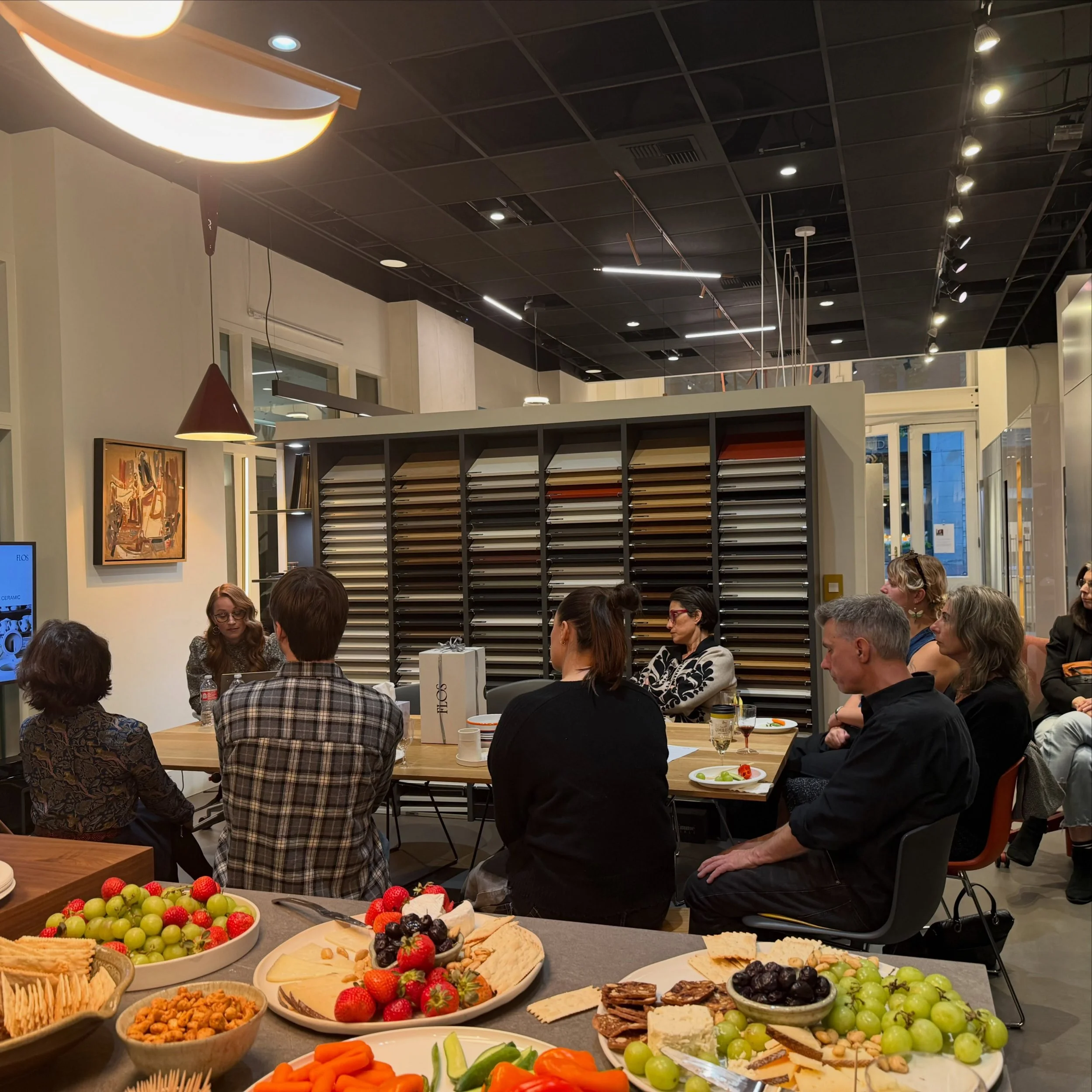 What a great event we had last night!
Thank you @flos team for a great and enlightening lecture. A special thanks to the architects and interior designers who came. We&rsquo;re looking forward to seeing you all in our next events..