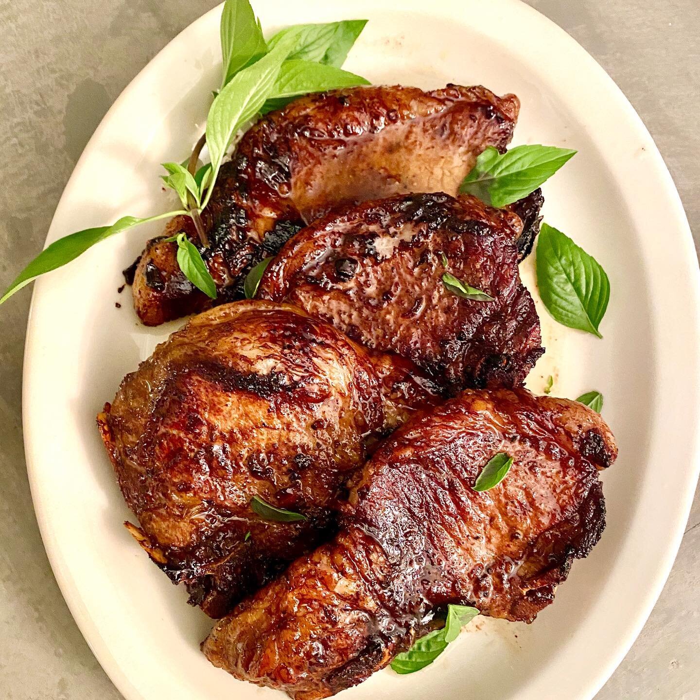 Teriyaki Pork Chops

This easy recipe starts with tender well marbled bone-in chops from @tngrassfed. A soy sauce sugar lime marinade creates a sweet salty glaze for the chops. Yum. Recipe link in bio. #grassfed #knowyourfarmer