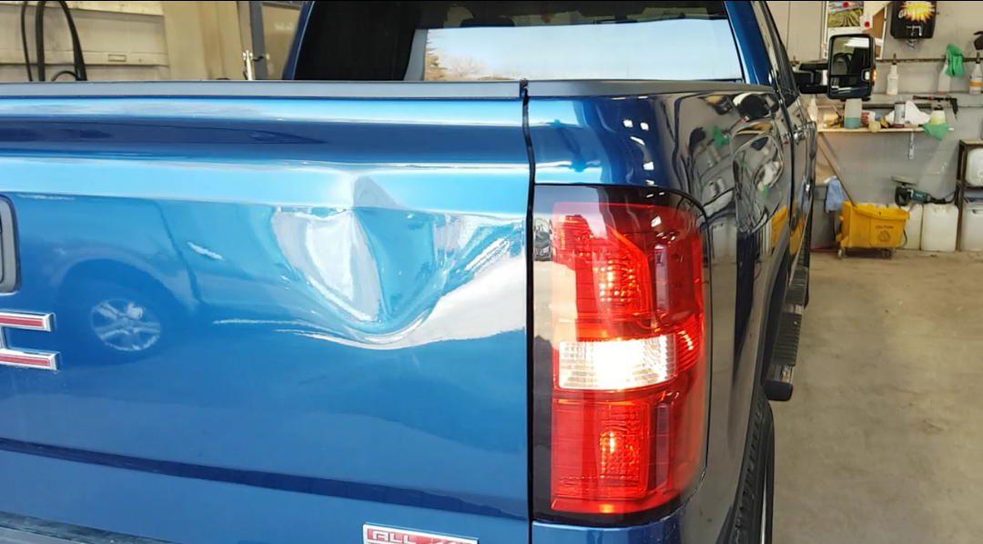 Before Paintless Dent Removal