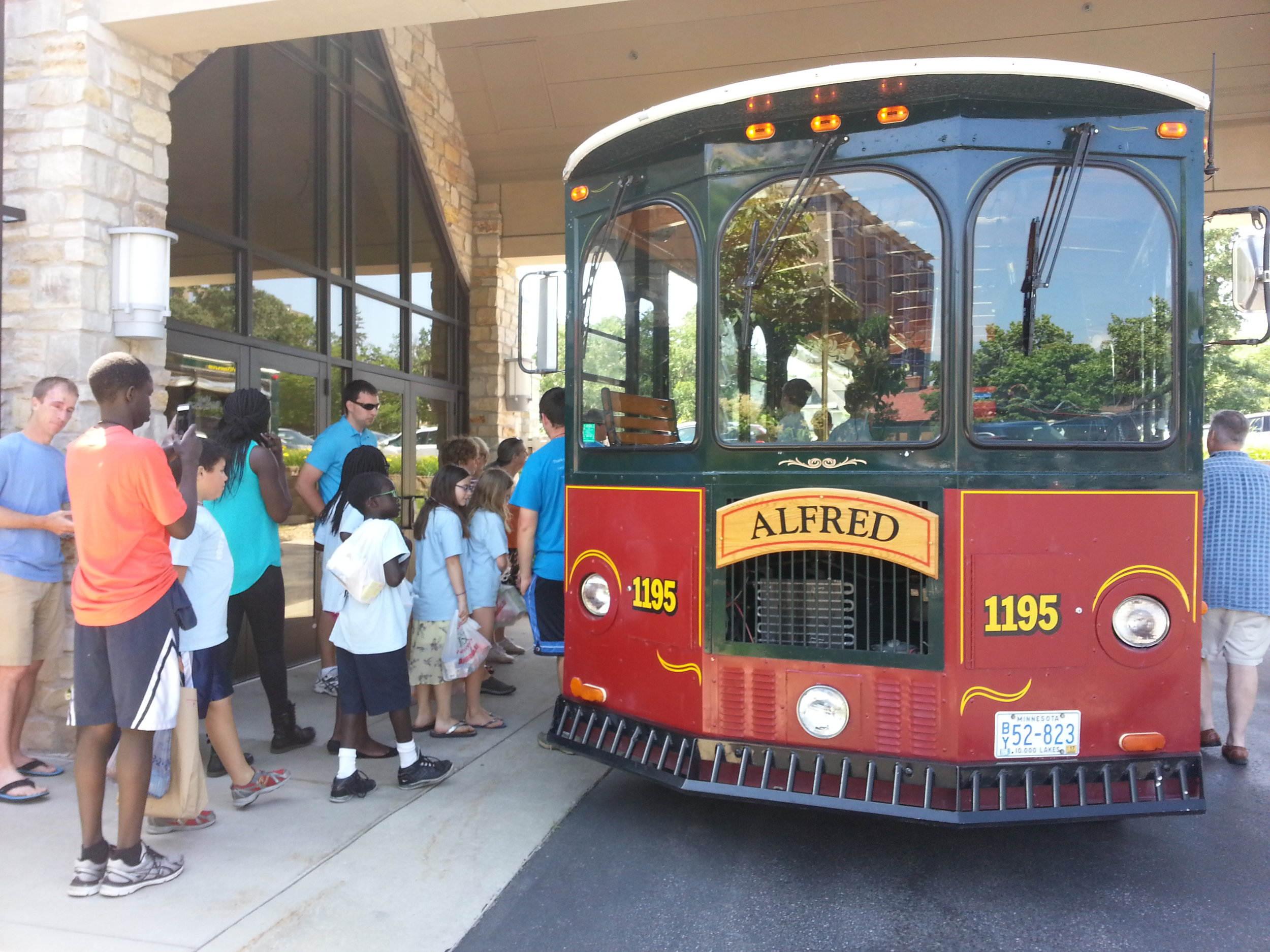 2016 VBS Trolley to Pinewood Elementary.jpg