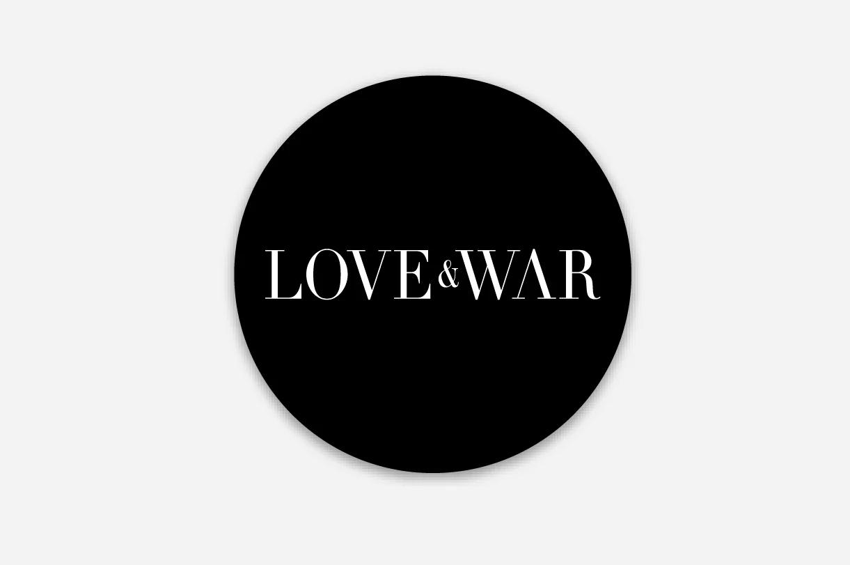 Love & War Sticker