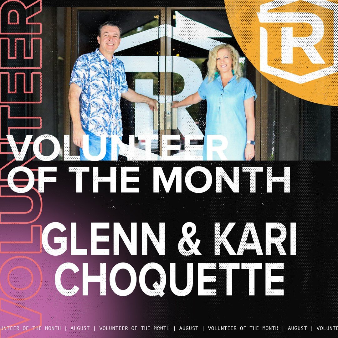 Meet the Reach Church August Volunteer of the Month! 🎉🎉(VolunteerS of the month!😄) If you've been to Reach more than twice, you've likely met Glenn &amp; Kari Choquette! Being faithful to serve is a wonderful thing, but these two go above and beyo