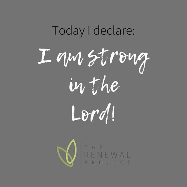 Thankfully, when we are feeling weak, God gives us His strength! ⠀
*⠀
#therenewalproject #renewalproject #truthwillsetyoufree #jesus #truth #free #speaklife #bibleverse #verse #bible #fortwayne #jesuschrist #believe #encouragement #christianliving #c