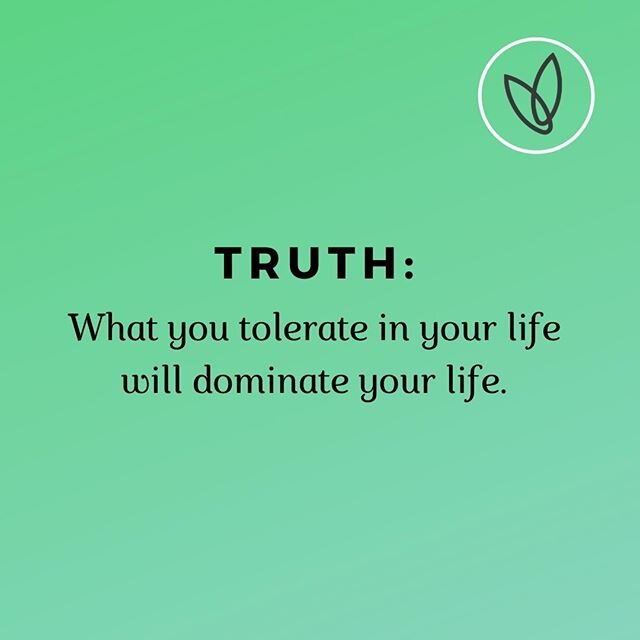 It's a Biblical principle that is well worth remembering.⠀
*⠀
If we tolerate fear in our life, it can end up dominating our lives.⠀
*⠀
Anger?  Same thing.⠀
*⠀
Jealousy? Gossip? Unforgiveness? Same thing.⠀
*⠀
The good news in all of this is that if we