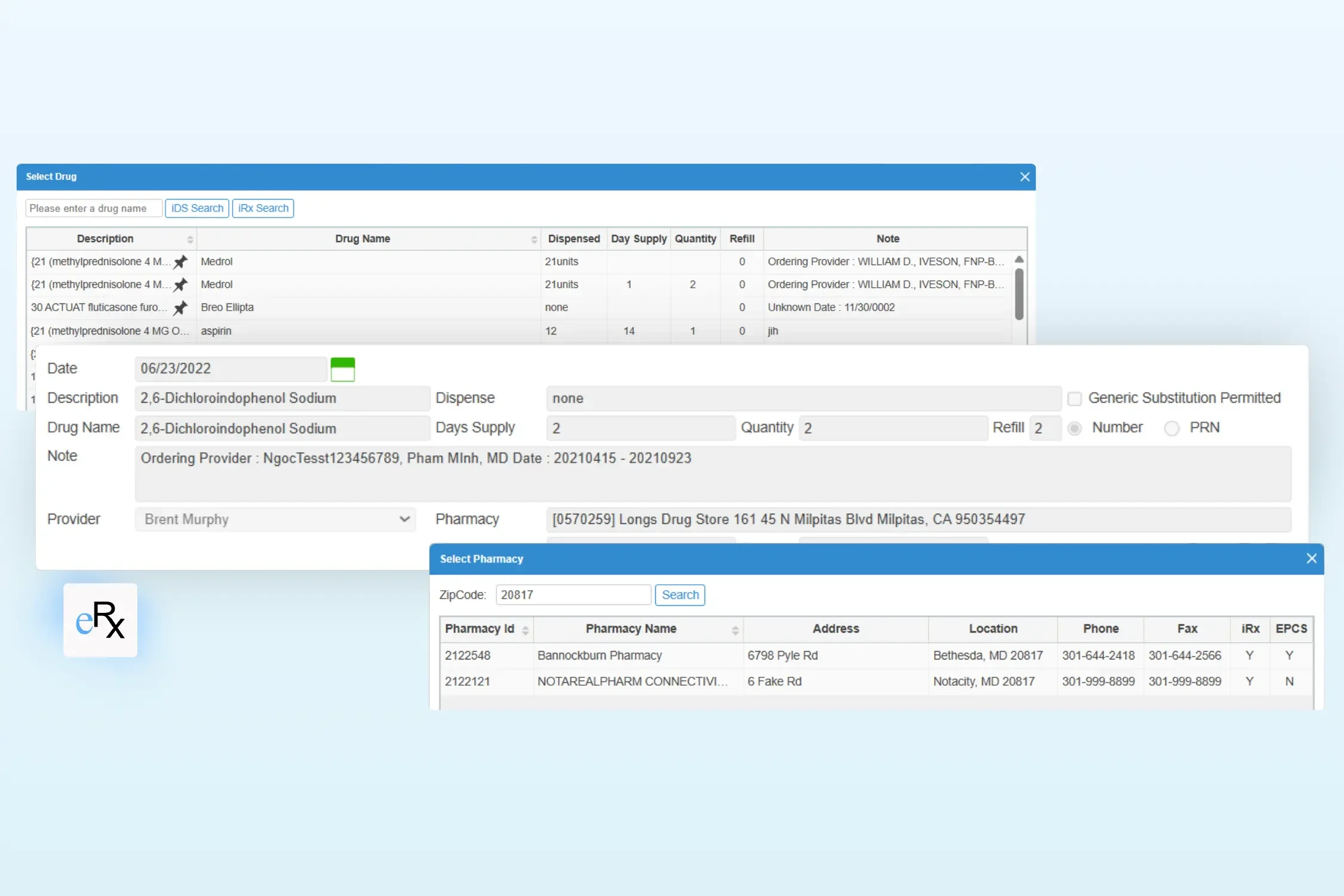 electronic prescription software for dentists