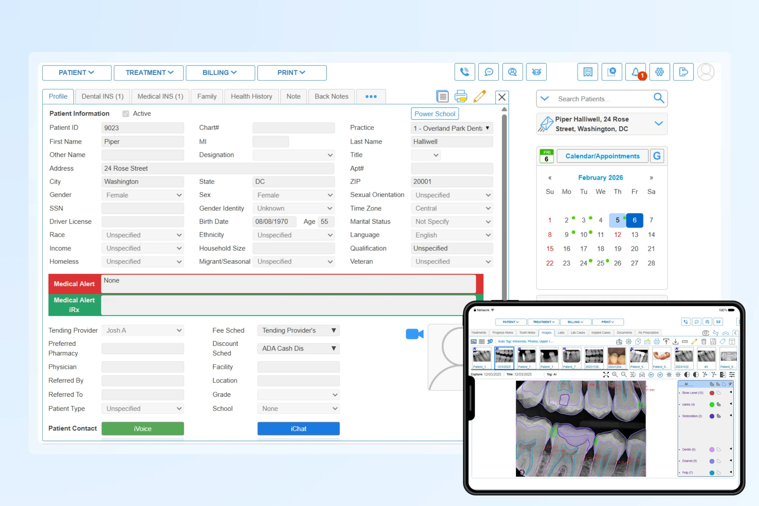 public health dental ehr software