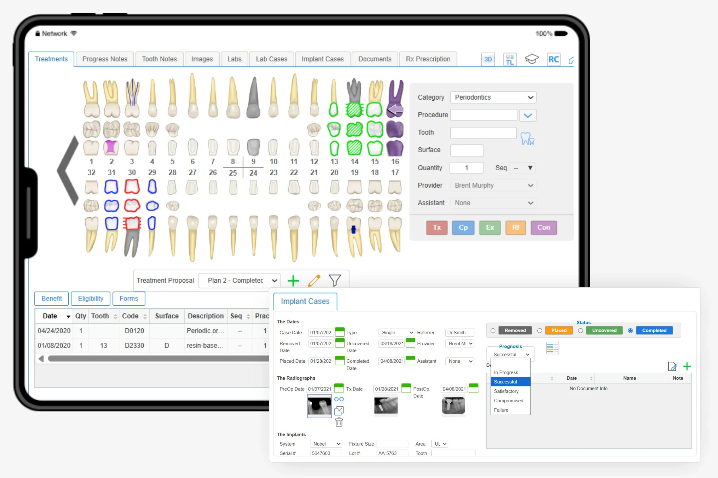 periodontal practice management software