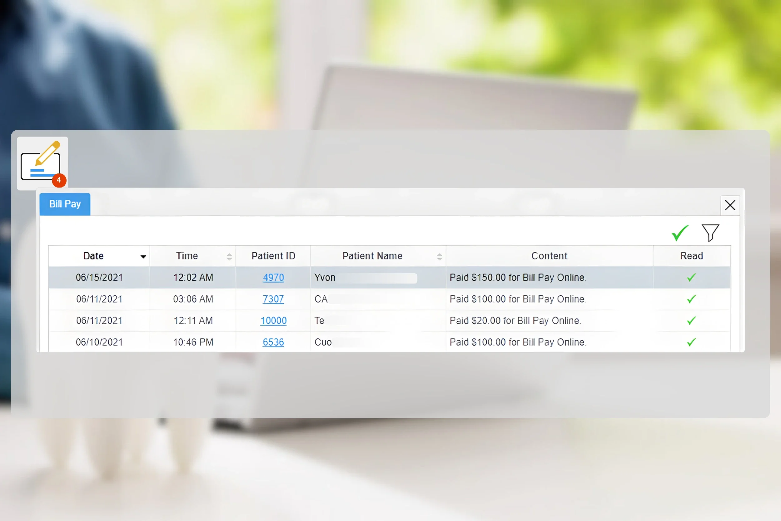 secure dental payments