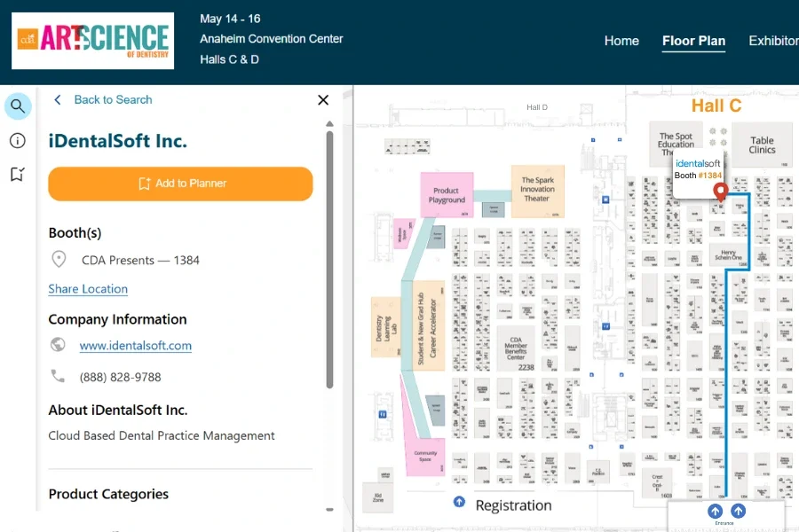 iDentalSoft at CDA Dental Convention 2026