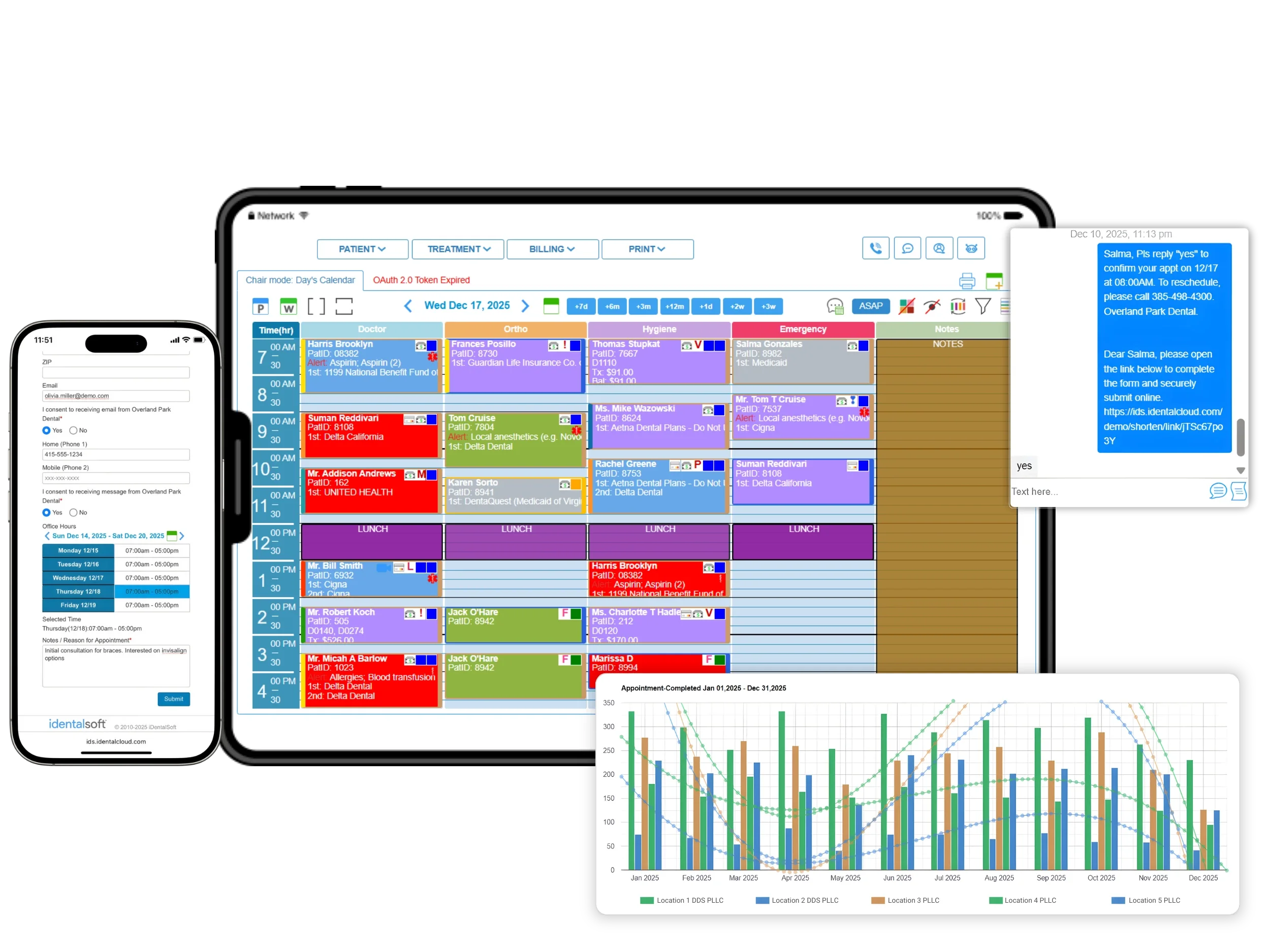 dental scheduling software