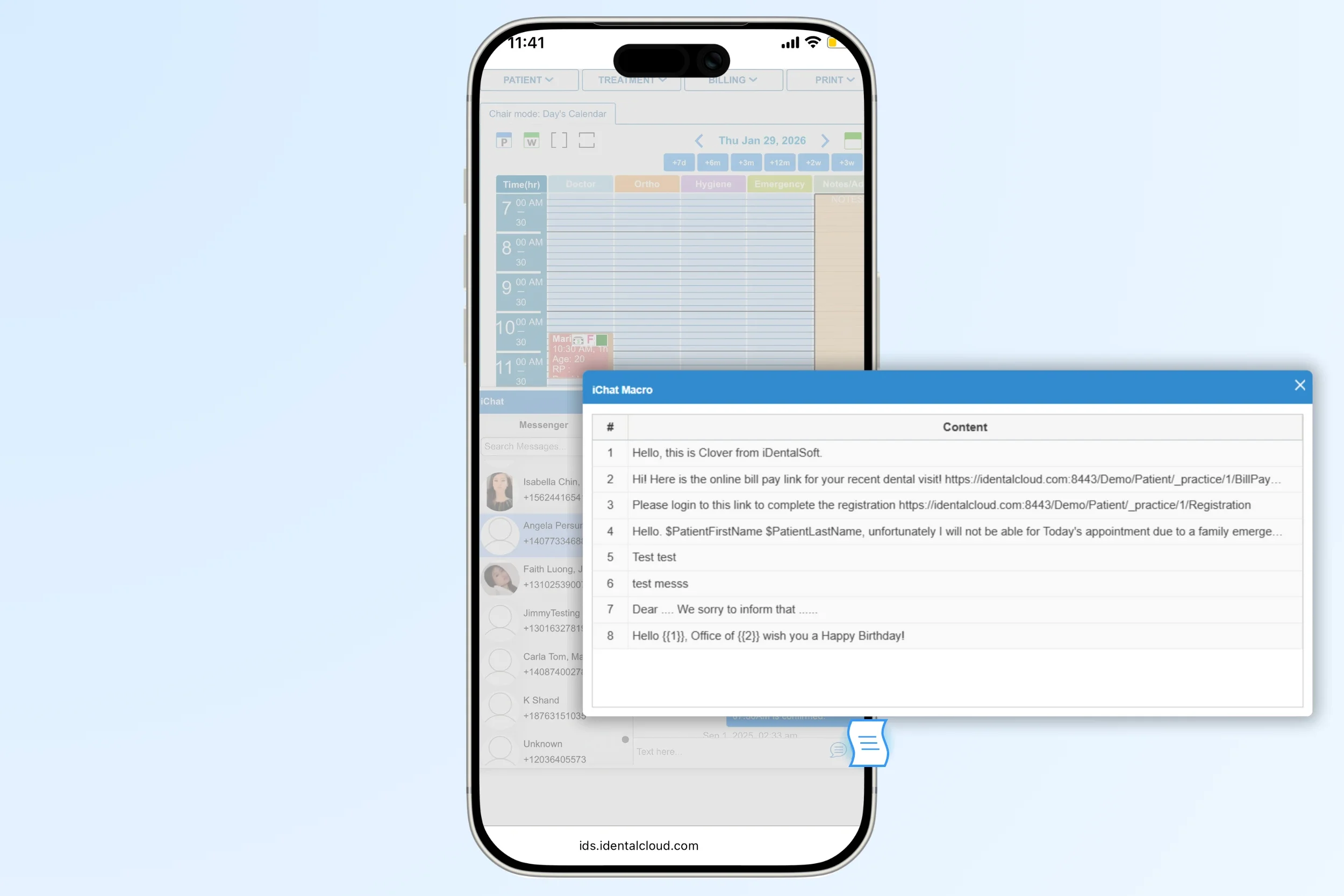 dental text messaging