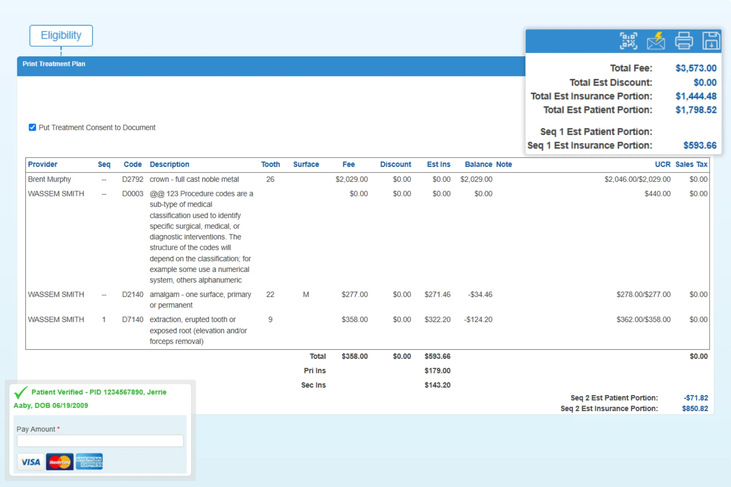 best dental treatment plan software