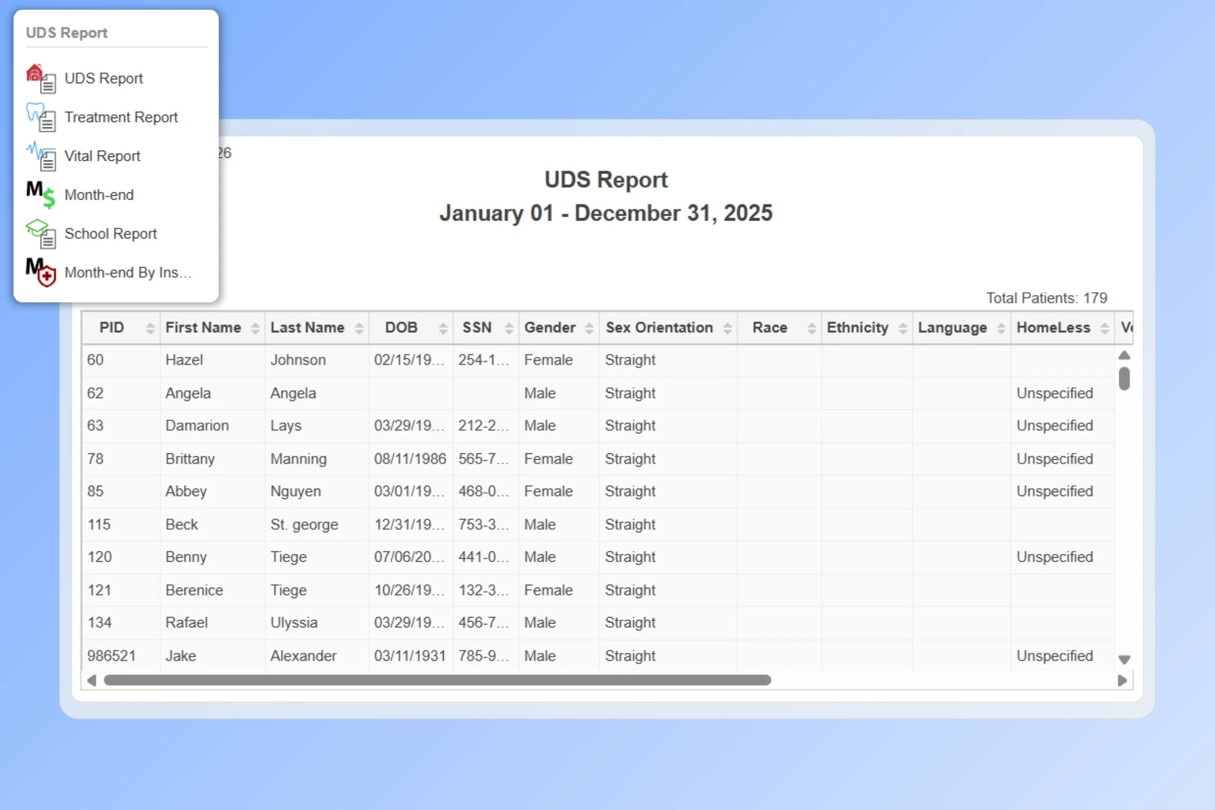 fqhc dental software uds reporting