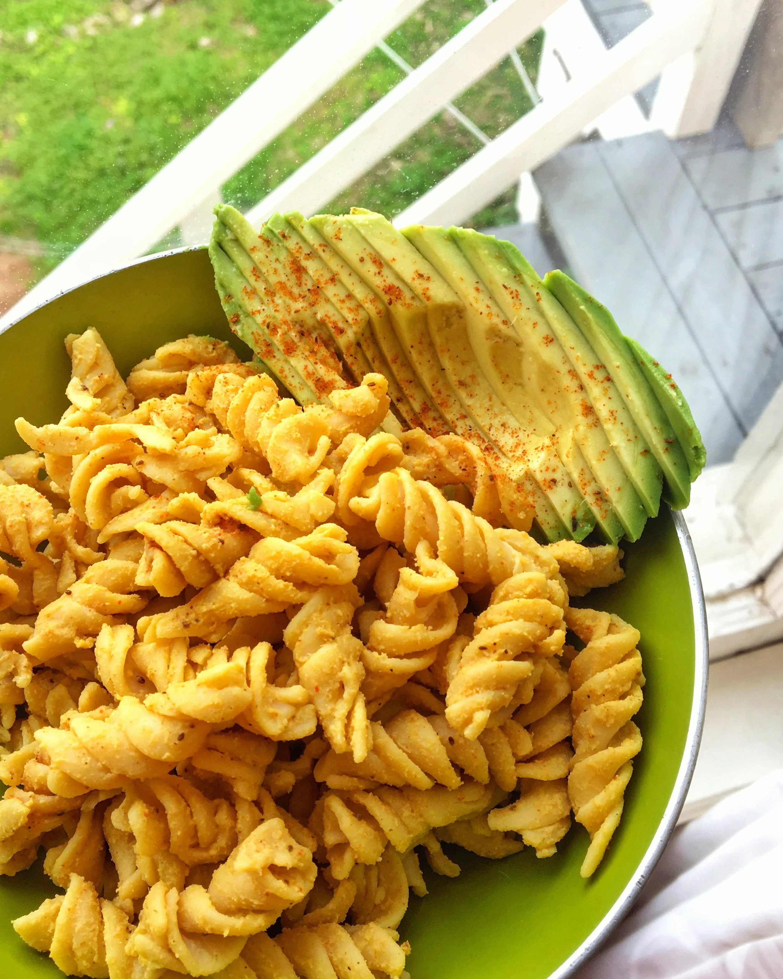Chickpea Pasta Fakeroni and "Cheese"