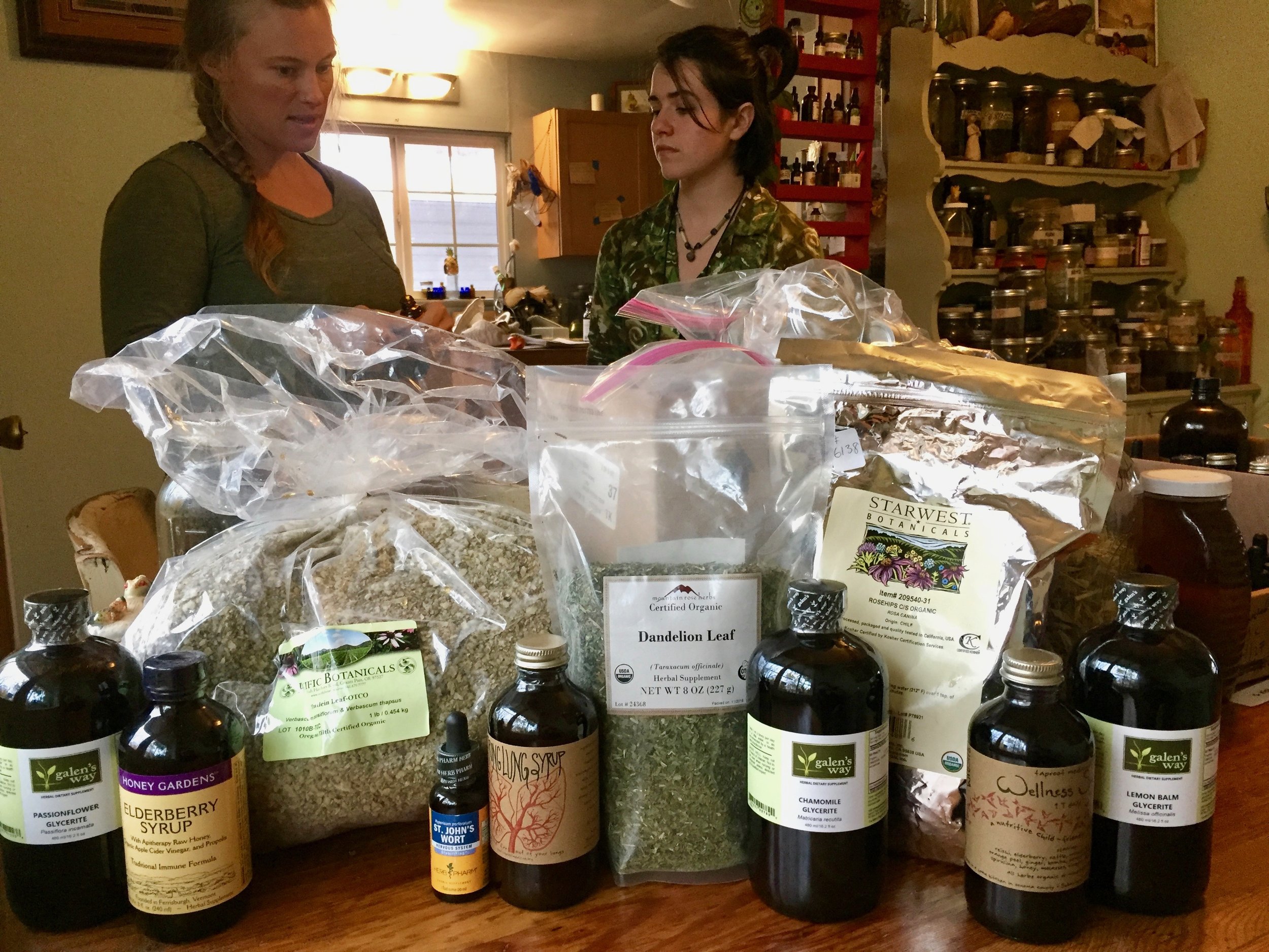 Preparing Medicine for Giveaways. Source: Lily Rothrock