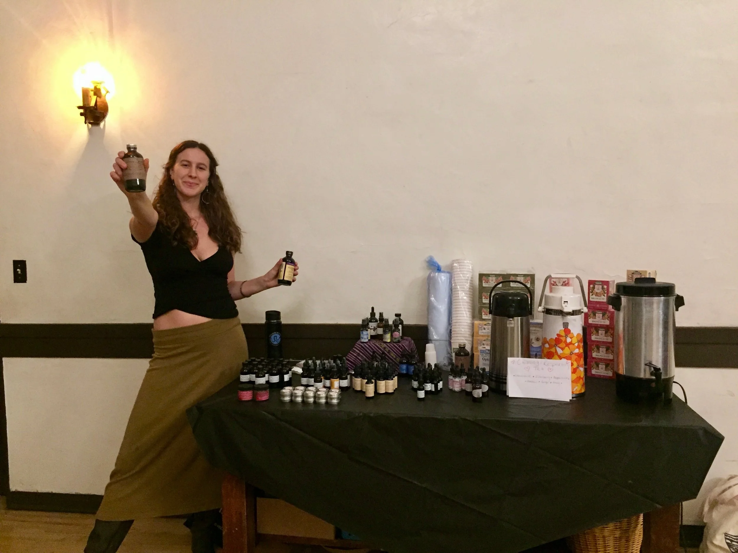 Herbal Medicine Giveaway at the Chico Women’s Club. Source: Lily Rothrock