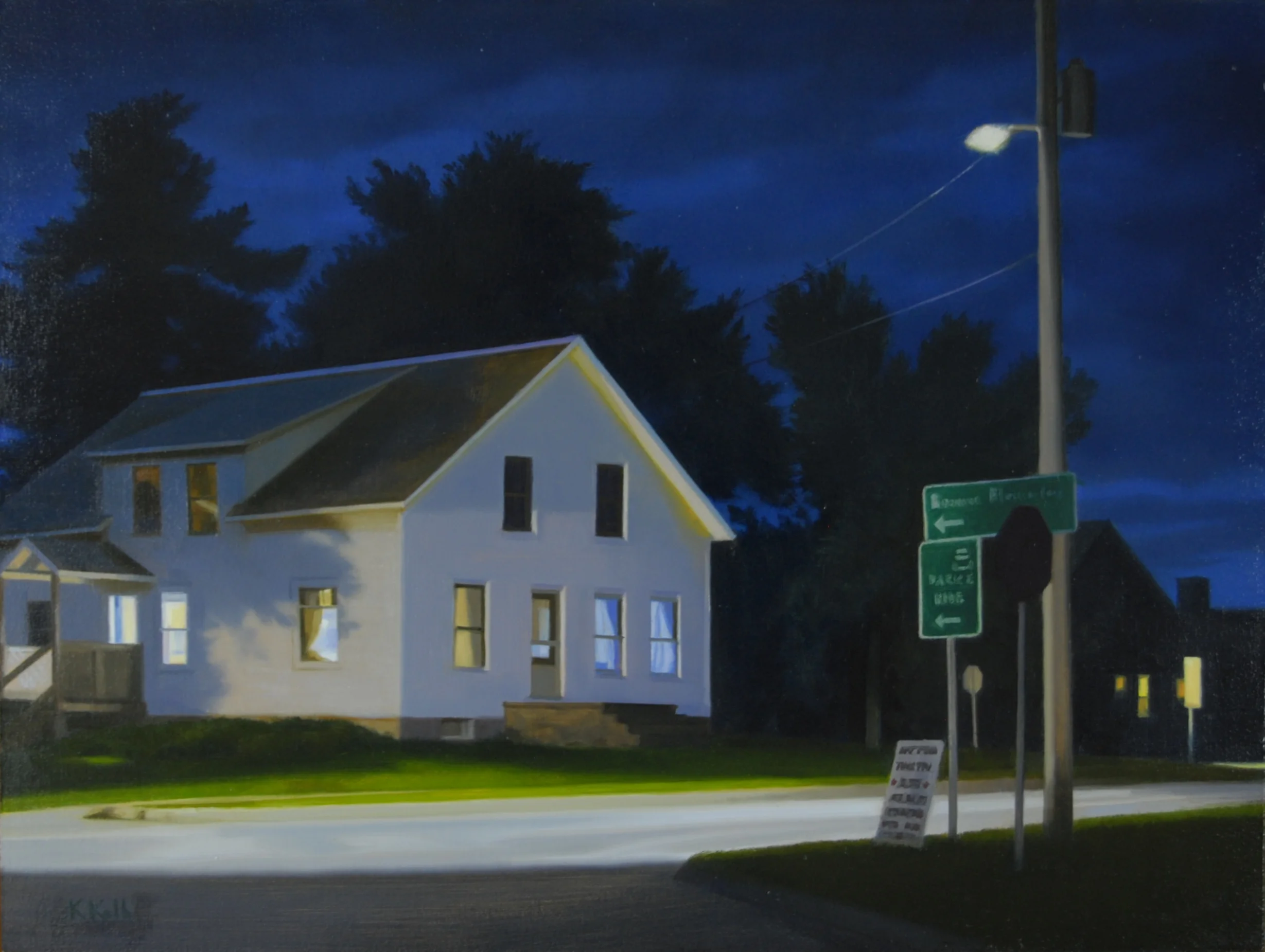 Night Intersection