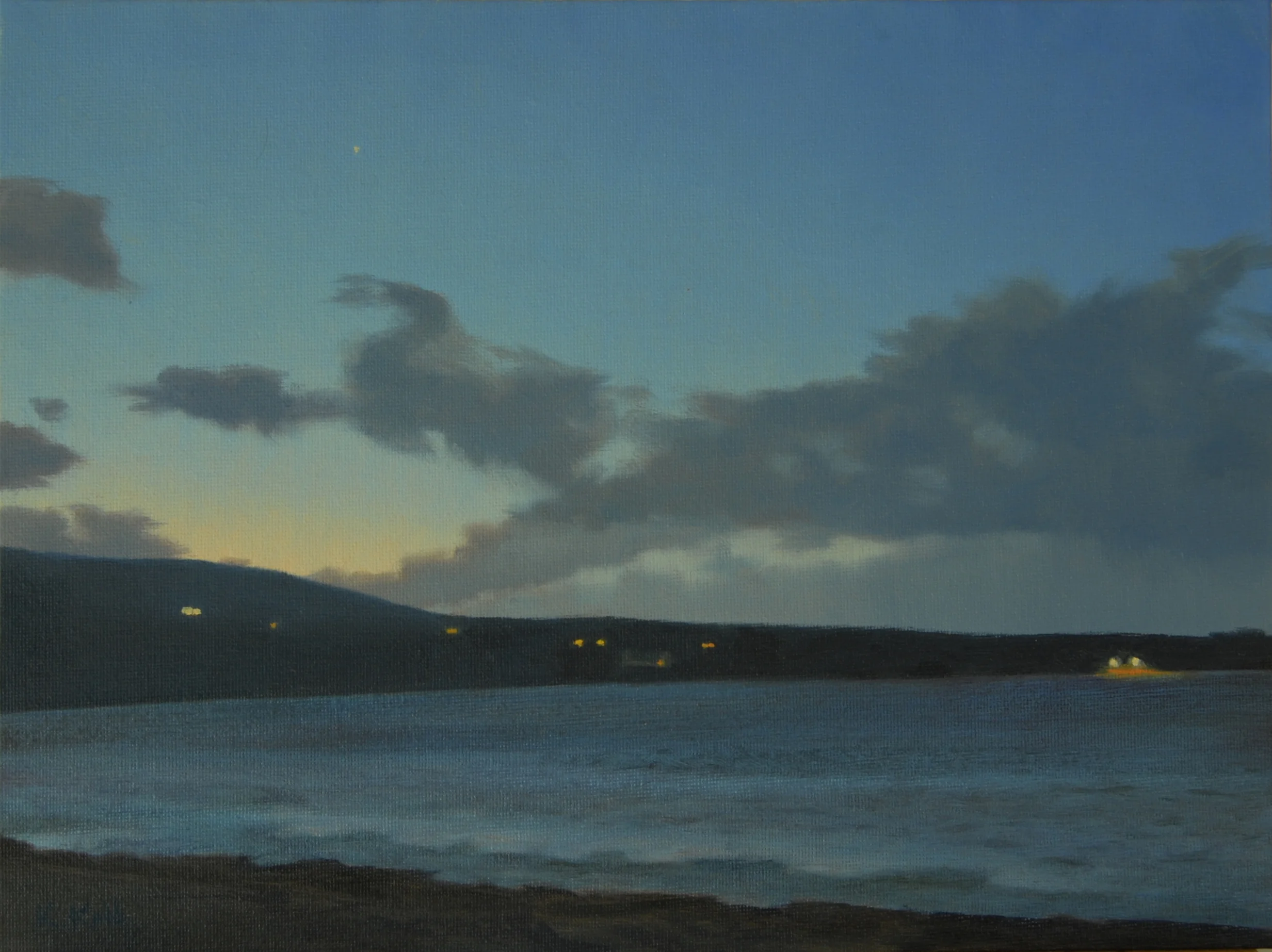 Evening Star, Calm Beach