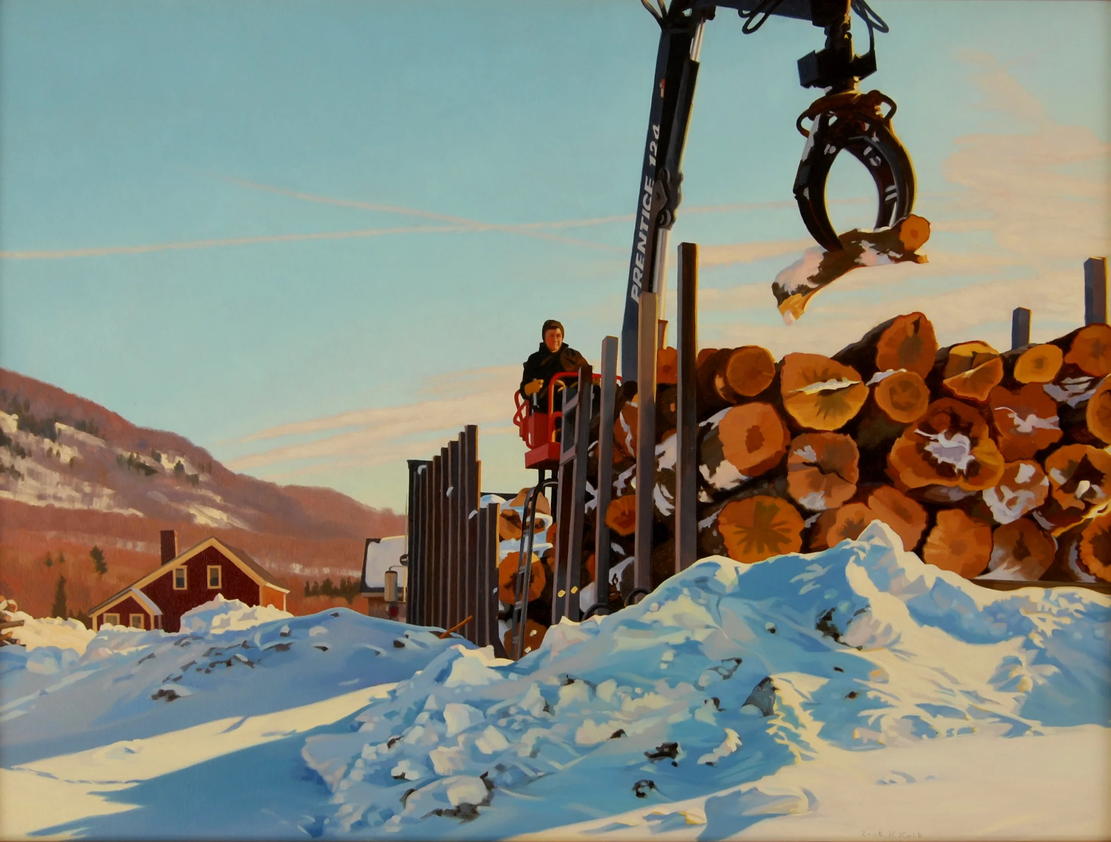 Loading in Deep Snow