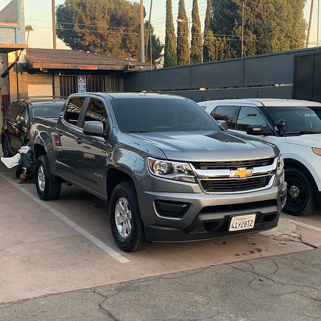 2019 Chevy Colorado completed after major front end repairs. #chevy#colorado#gmc#truck#accident#collision#autobody#oganycollision#oganycollisioncenter#oganycc #pasadena