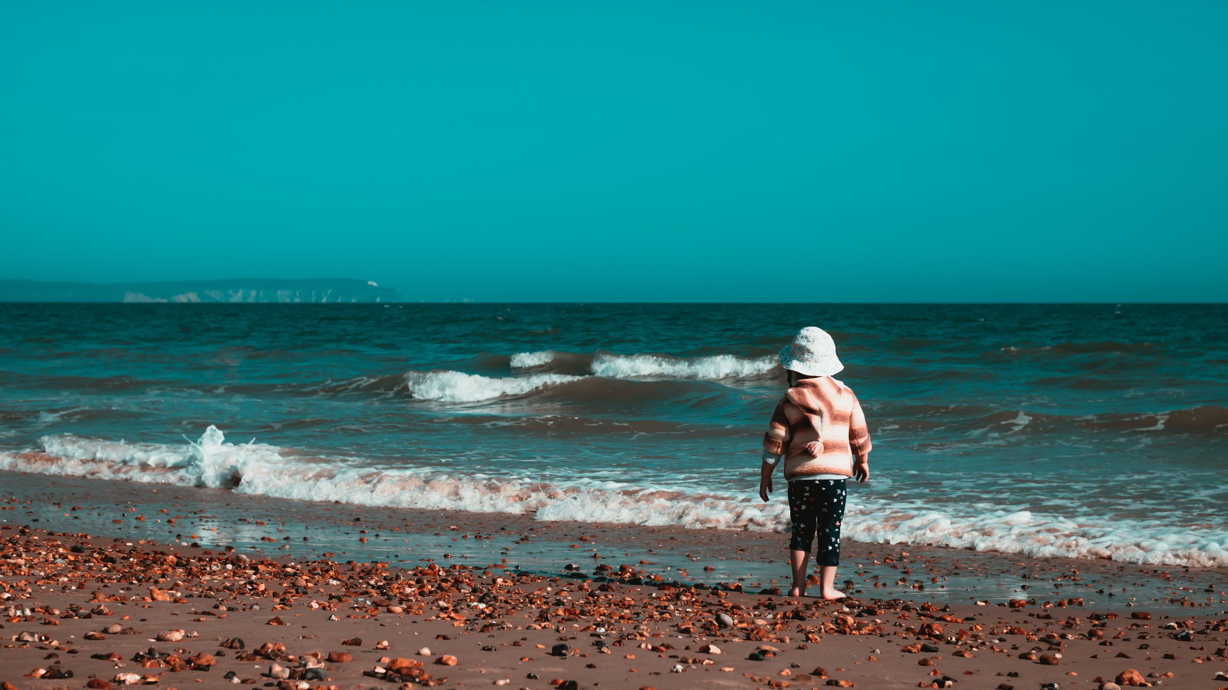 Walking into the Ocean